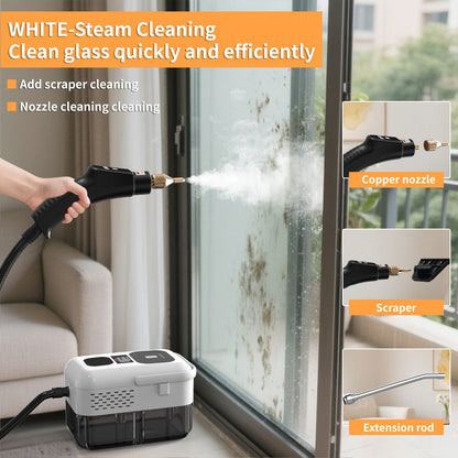 Portable Steam Cleaner High-Temperature High-Pressure Handheld Steamer for Home, Carpet, Tile & Grout Cleaning