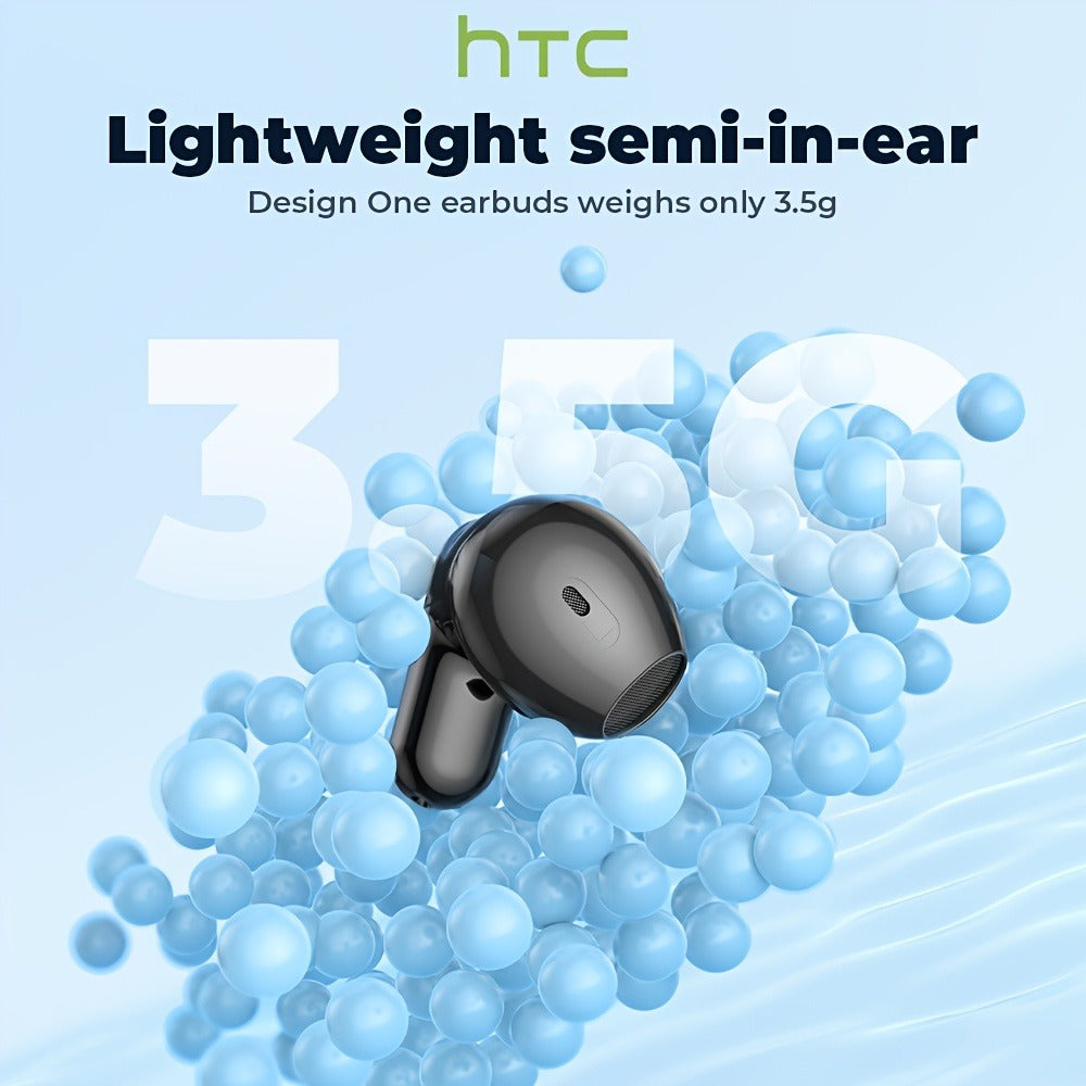 131 Language Real-Time Translation Wireless Headphones HTC NE20 TWS HiFi Sound Low for Bedside Audio, Alarms and Room Entertainment