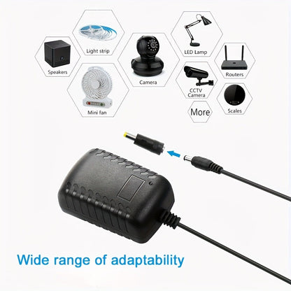 12V 2A AC DC Power Supply Adapter 11-in-1 with 10 Tips 100-240V 50-60Hz Universal DC Transformer for an Everyday Personal Care Routine