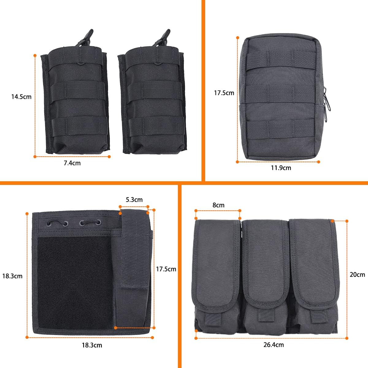 Tactical Outdoor Training Vest for Men Women – Lightweight Protective Hiking Vest with Multi-Pocket Design, Breathable & Adjustable