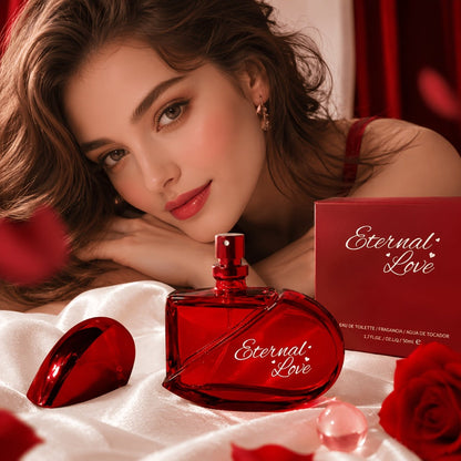 Perfume for Women Love Floral EDP in Sculptural Red Bottle with Fresh Romantic Scent Profile