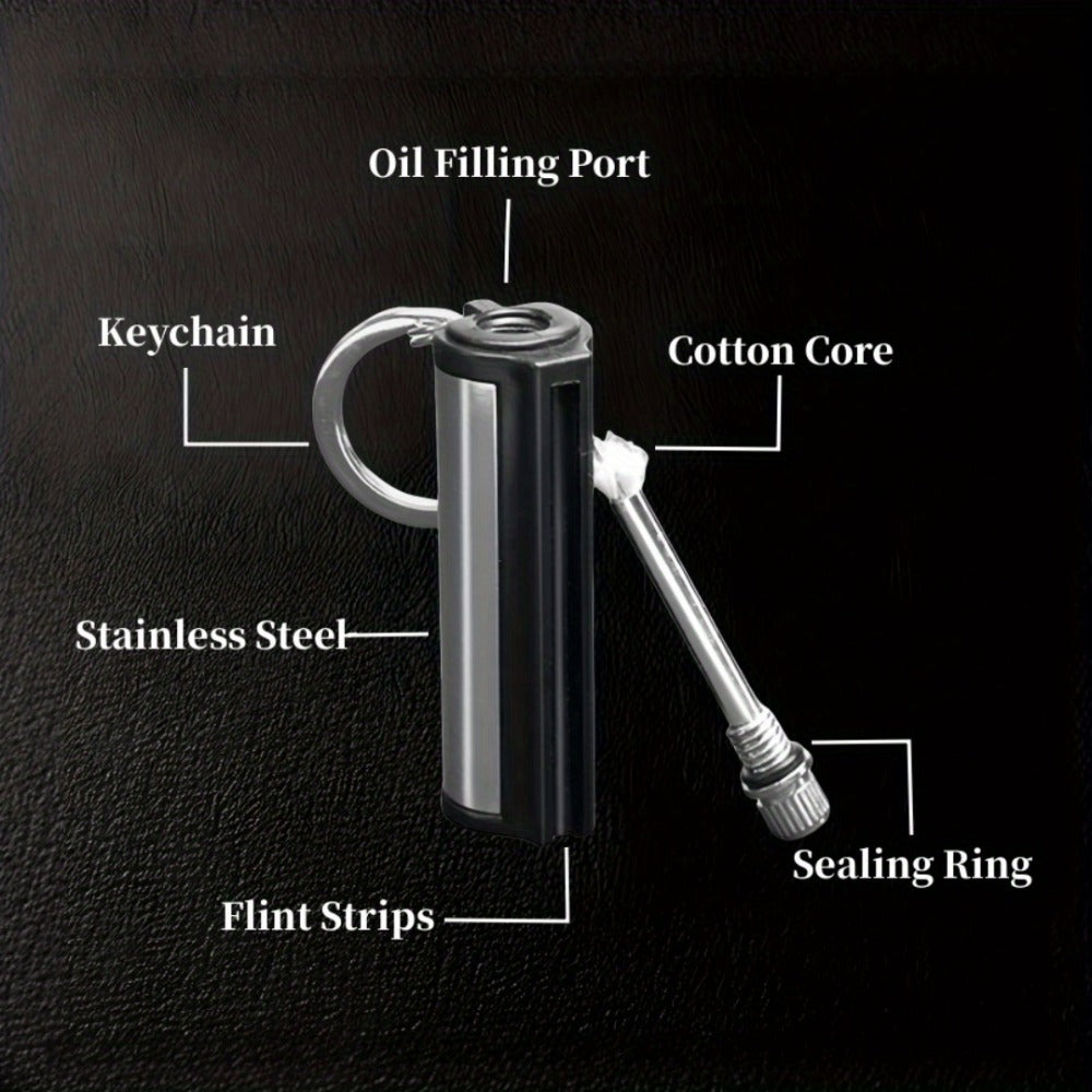 Metal Match Kerosene Lighter 10pcs for Entryways, Bedrooms and Living Spaces, with the Listed Configuration