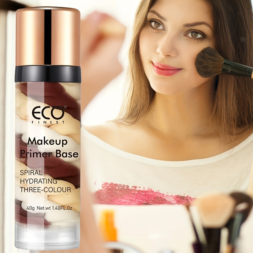 Face Primer 2-Pack with Squalane Pore Minimizer Even Skin Tone, Matte Satin Makeup Base Conceals Imperfections for All Skin Types Women