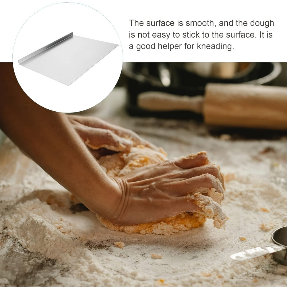 Cutting Boards for Kitchen, Stainless Steel Cutting Board Extra Large 27.5"×19.7" Double-Sided 304 Steel Board for Home & Commercial Kitchen