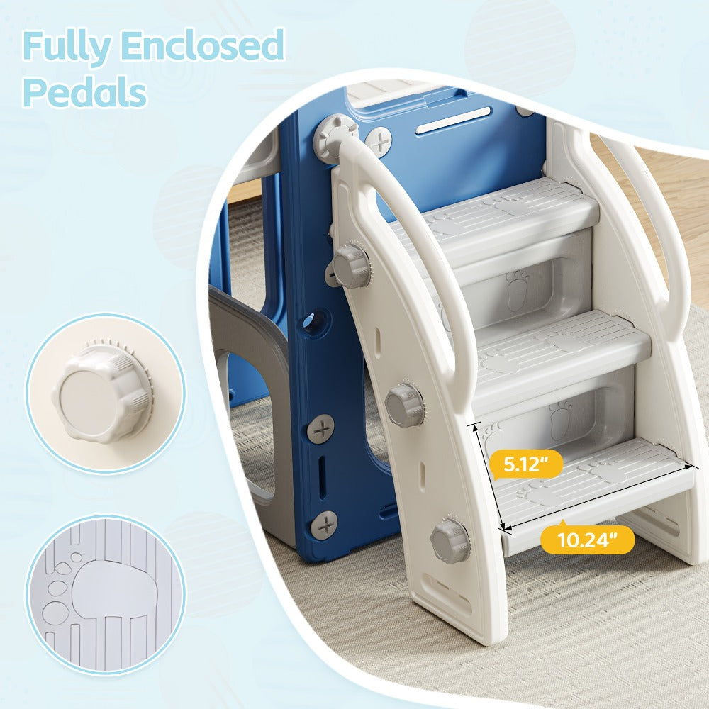 Toddler Slide & Climber Playset L-Shaped Indoor Outdoor Playground with the Listed Color, Size or Set Options for Everyday Use