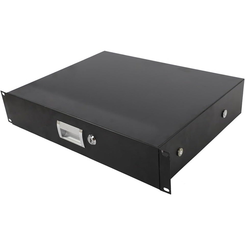 2U Rack Mount Drawer, Locking Storage for 19-Inch AV, Network and DJ Racks detail image