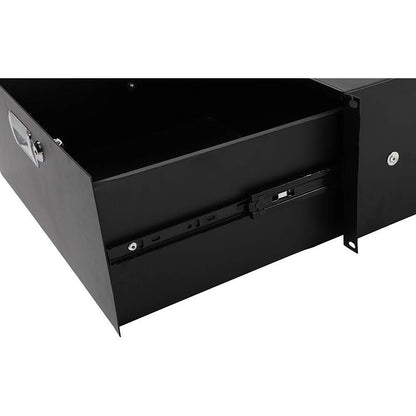 2U Rack Mount Drawer, Locking Storage for 19-Inch AV, Network and DJ Racks detail image - detail view 9