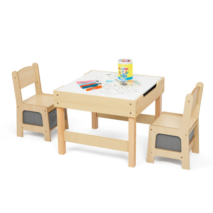 Kids Table and Chair Set shown in the Modern option