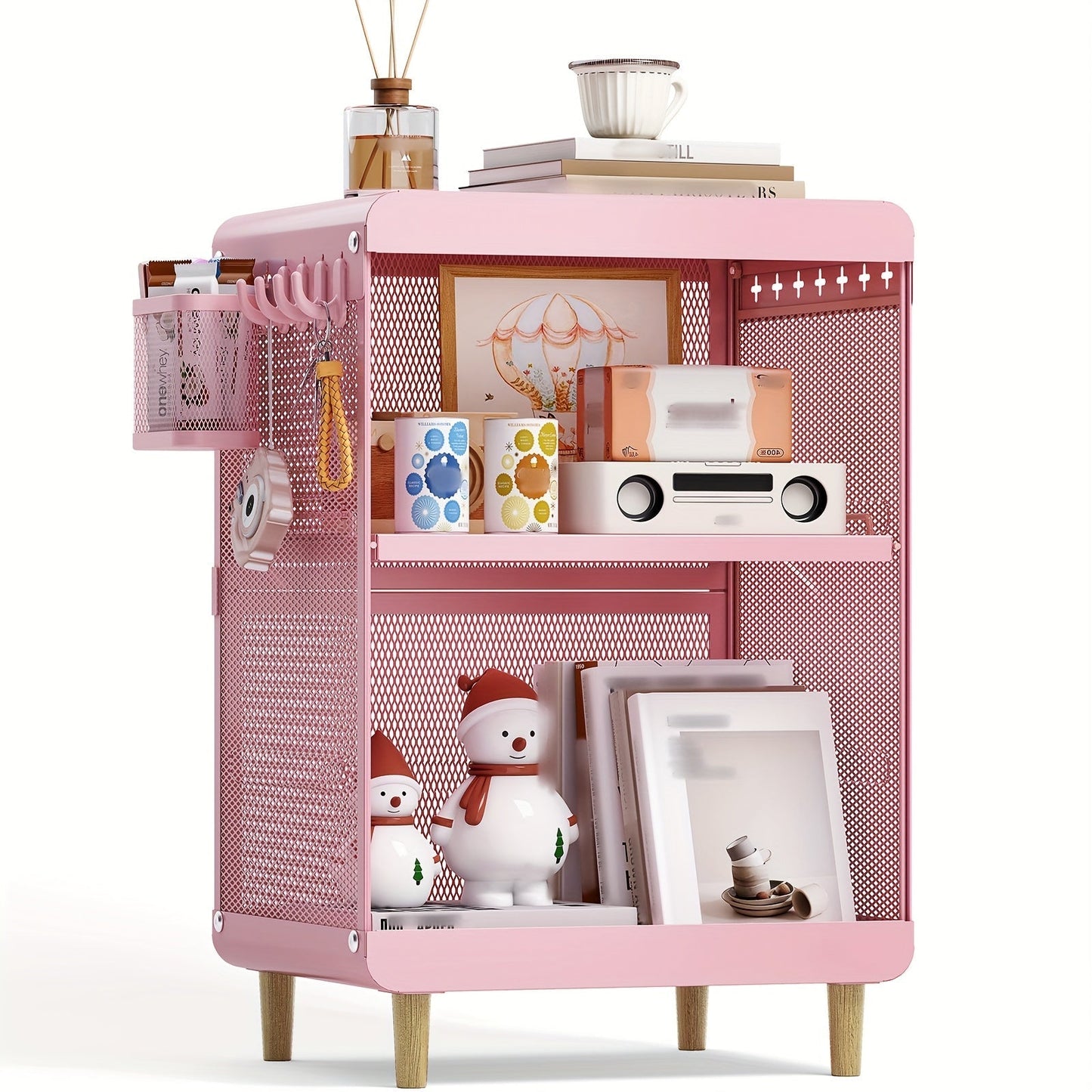 End Table shown in the pink option
