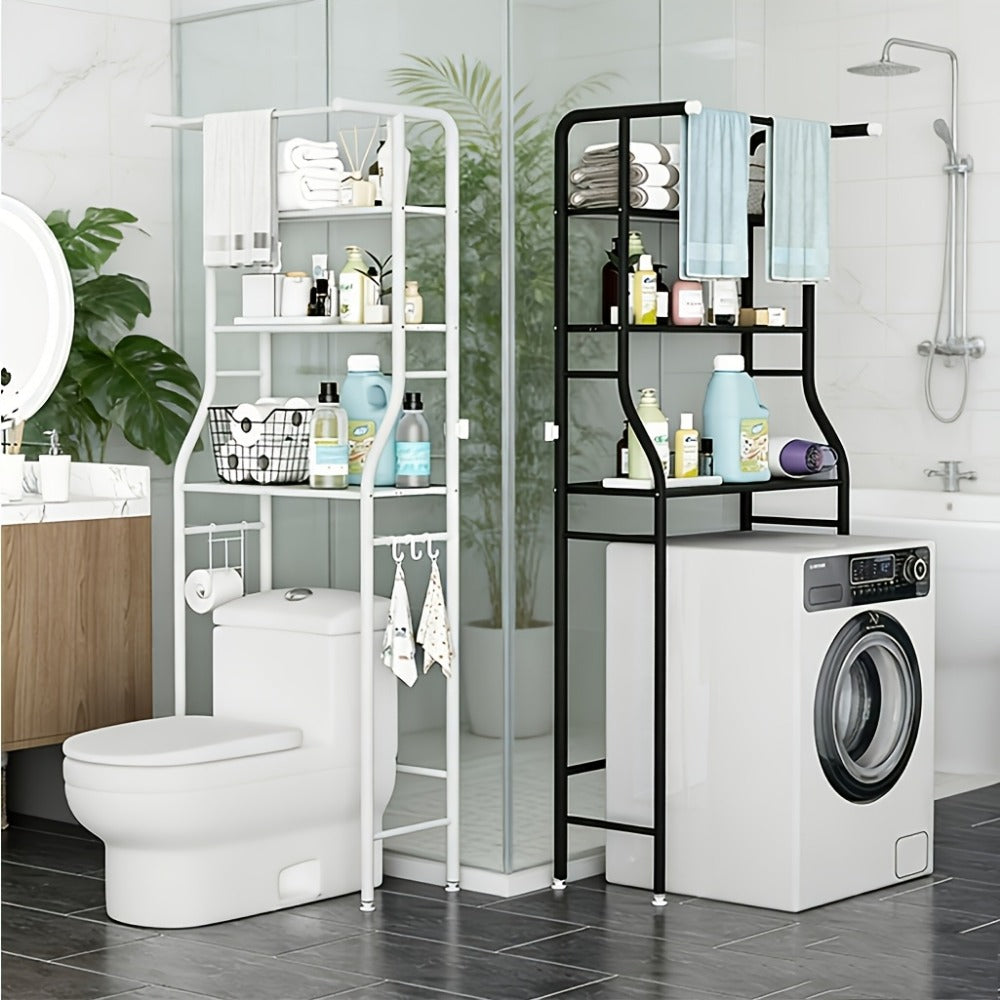 3-Tier Metal Over-the-Toilet Storage Organizer for Entryway and Bathroom detail image - detail view 13