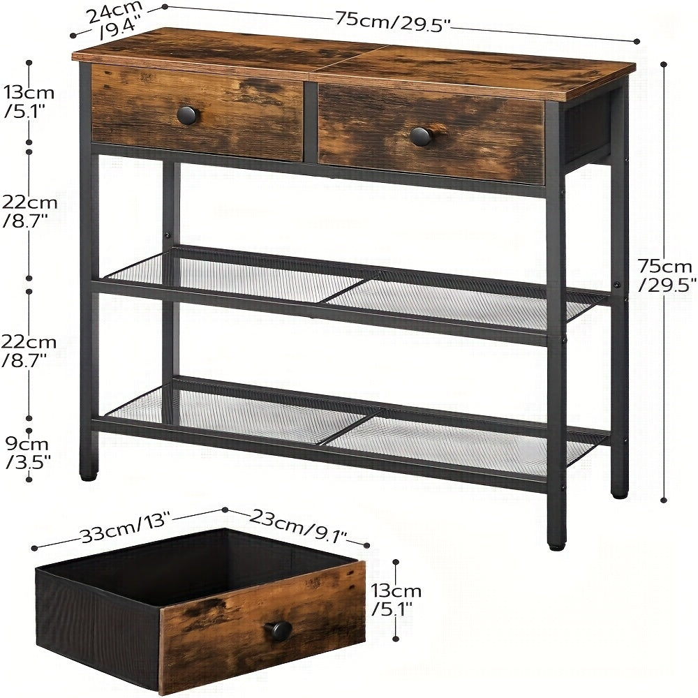 Console Table shown in the Console Table option
