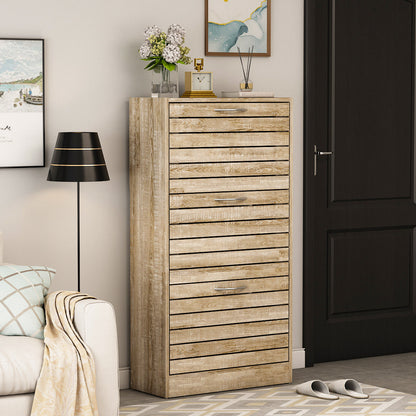 Shoe Cabinet shown in the Brown option