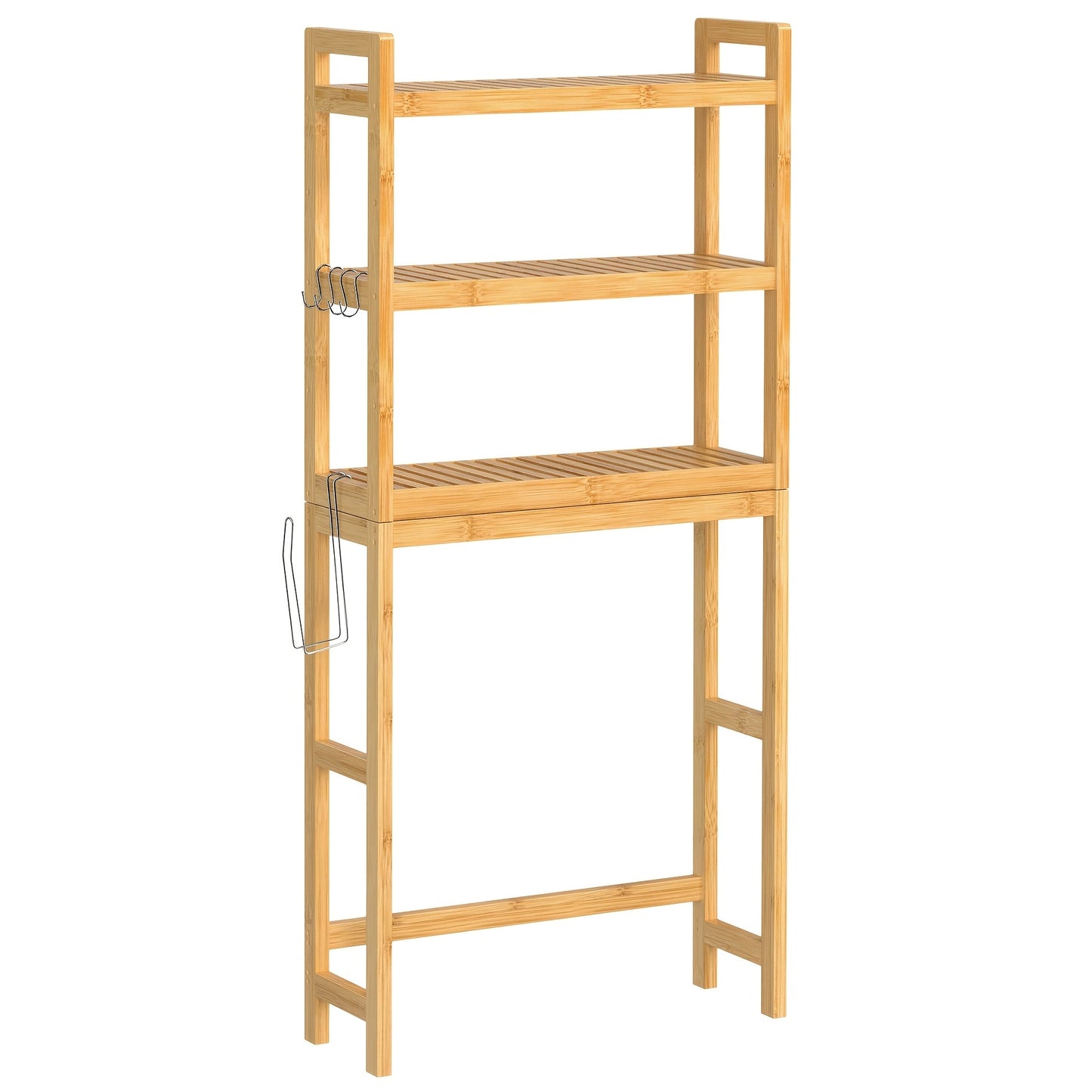 Over The Toilet Shelf shown in the Natural Beige option