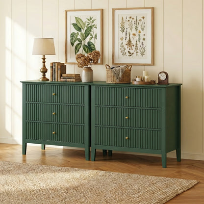 30-Inch Wood Nightstand, Bedroom Side Table for Practical Everyday Home Use detail image - detail view 5