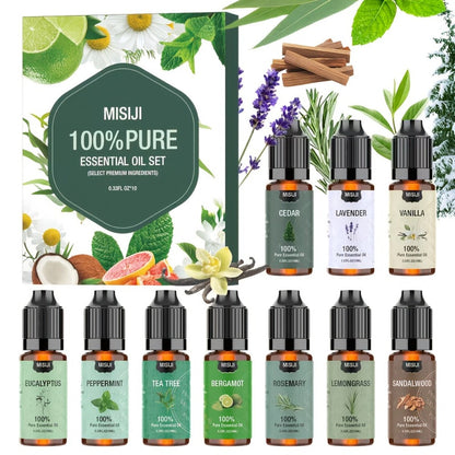 Essential Oils Set for Diffuser, Rosemary Aromatherapy Scented Oils for Home Air Freshening, Humidifier