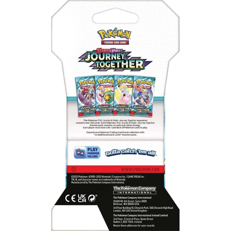 Trading Card Game Journey Together 10-Card Blister Booster Pack with Random Art with Item-Specific Card Count, Pack and Storage Choices