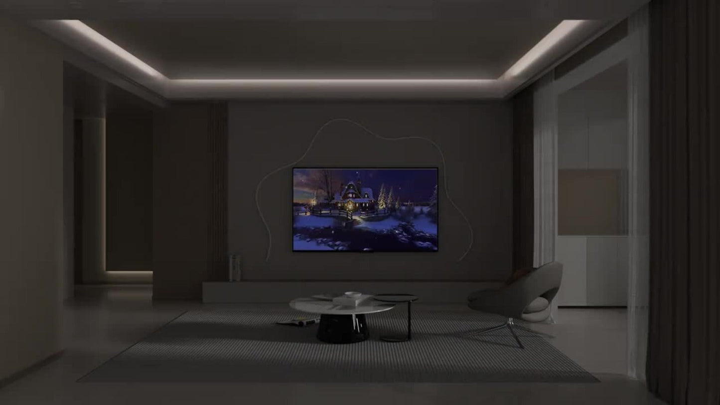 LED Neon Rope Light, RGB Color Changing Light Strip, App & Remote Control, Music Sync, Silicone Neon Light for Bedroom