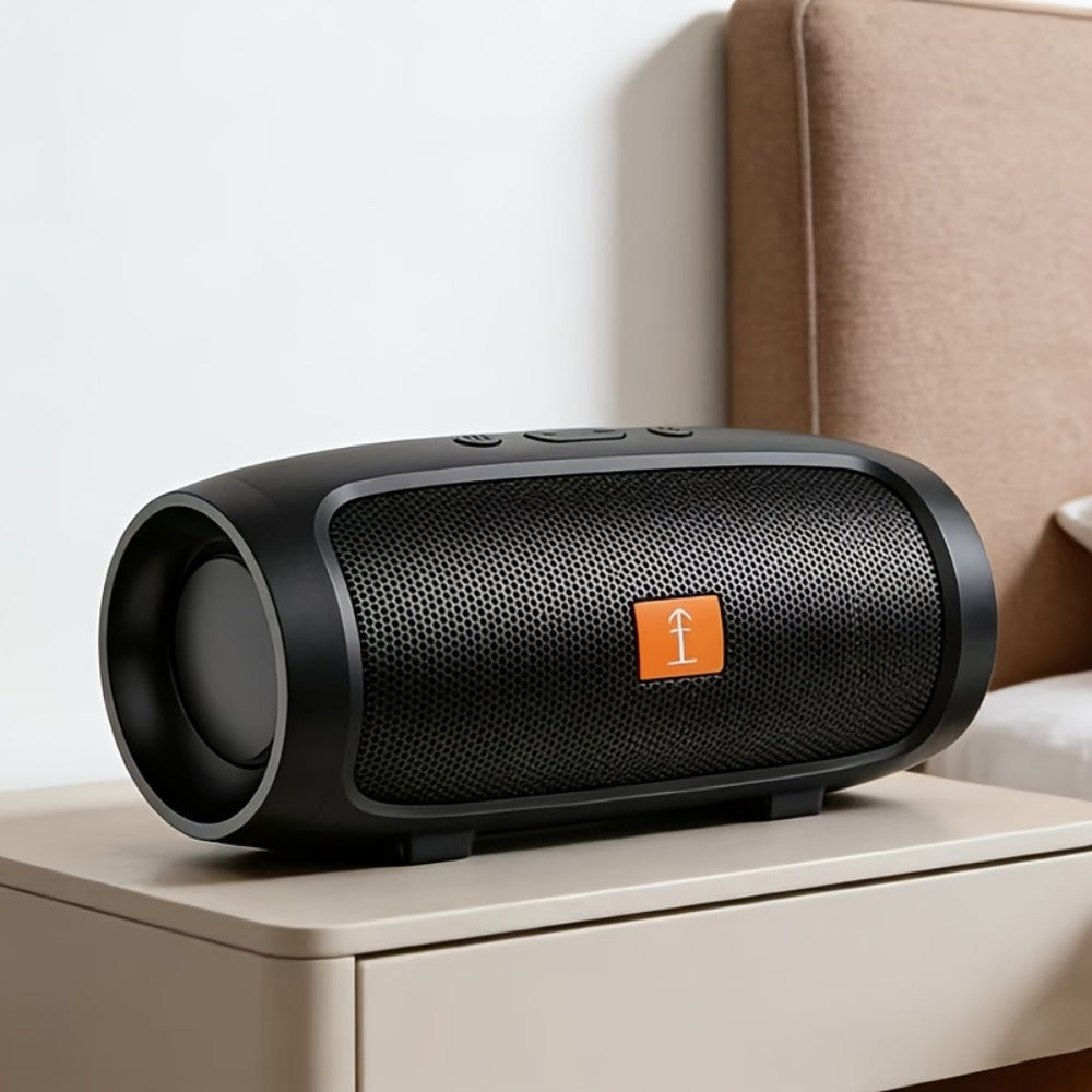 Portable Bluetooth Speaker F117 with 5.2-Channel Listing, Dual Speakers, Subwoofer and RGB Lights