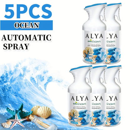 Aromatherapy Air Freshener Spray 6 Scents, Lavender Vanilla Ocean Magnolia for Entryways, Bedrooms and Living Spaces