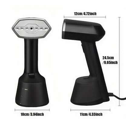 1200W Handheld Garment Steamer with 270ml Tank, 30-Second Heat-Up Marking and Removable Base