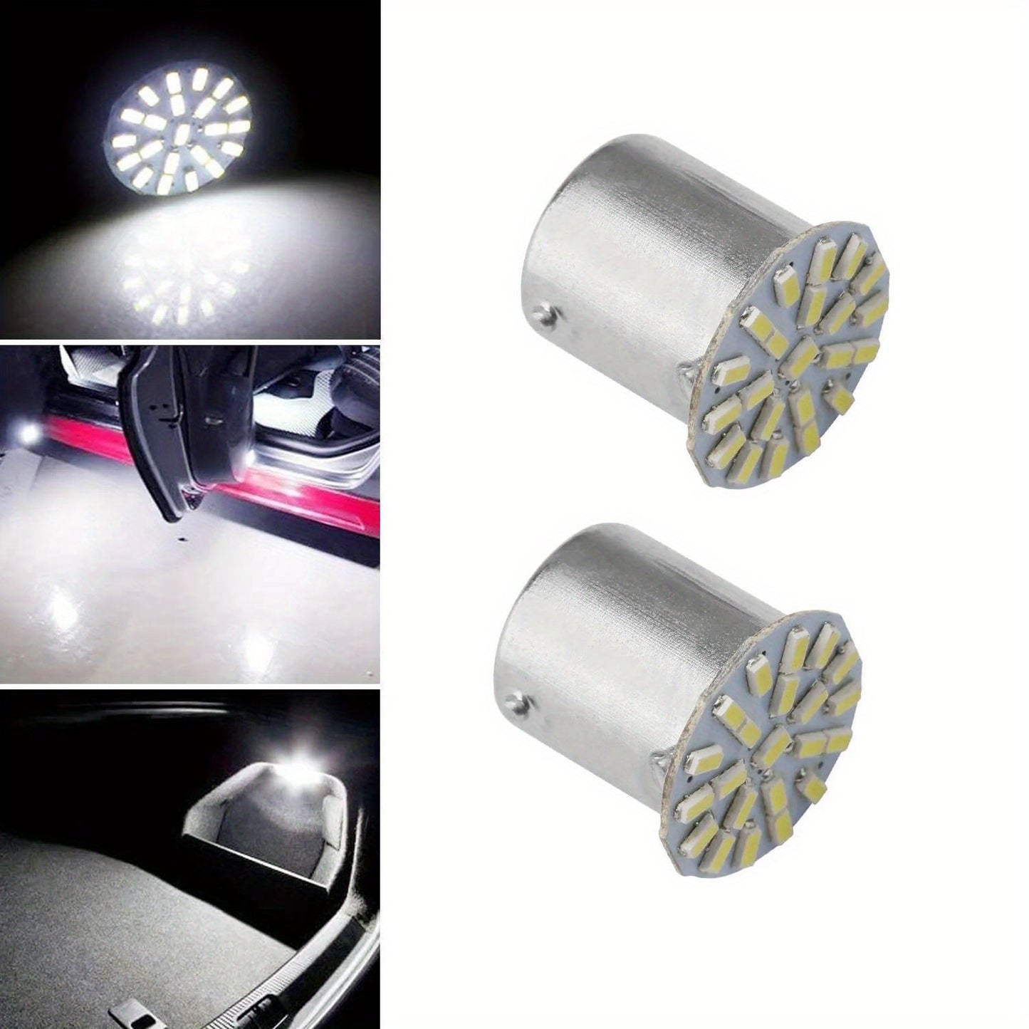 Car LED Interior Light Bulb Kit 56PCS 12V T10 Universal Fit | Map Dome Reading License Plate Luggage Compartment LED Replacement Bulbs