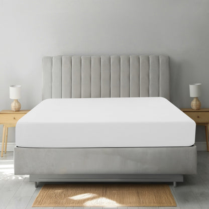 Deep-Pocket Brushed Microfiber Fitted Sheet in Nine Colors and Twin XL to California King Sizes