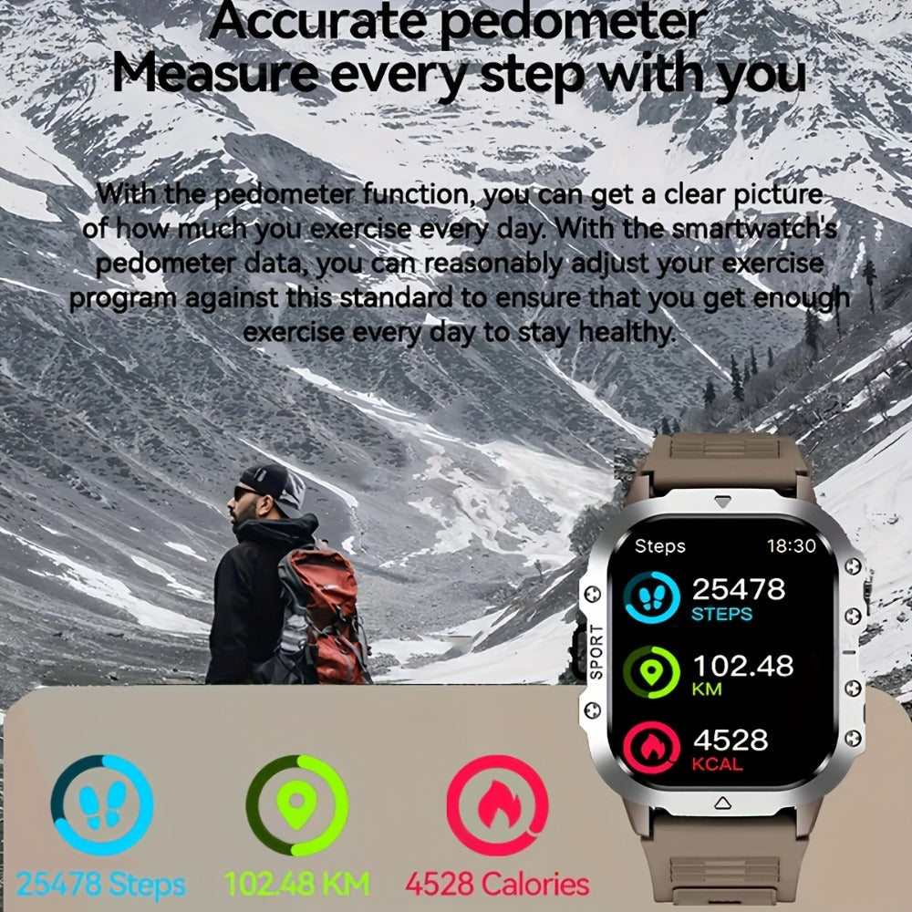 Smartwatch with 100+ Sport Modes, Fitness Tracker, Smart Notifications and Wellness Readouts