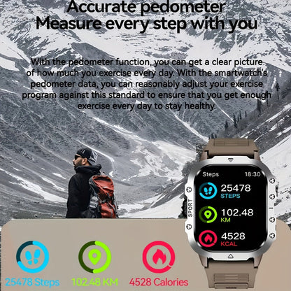 Smartwatch with 100+ Sport Modes, Fitness Tracker, Smart Notifications and Wellness Readouts
