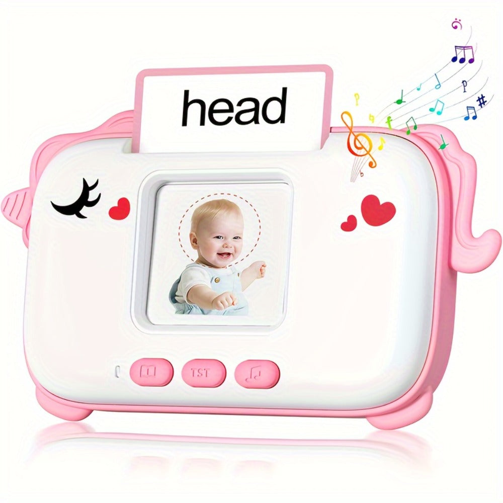 Talking Flashcard Machine for Toddlers 160 Words with the Listed Color, Size or Set Options for Everyday Use