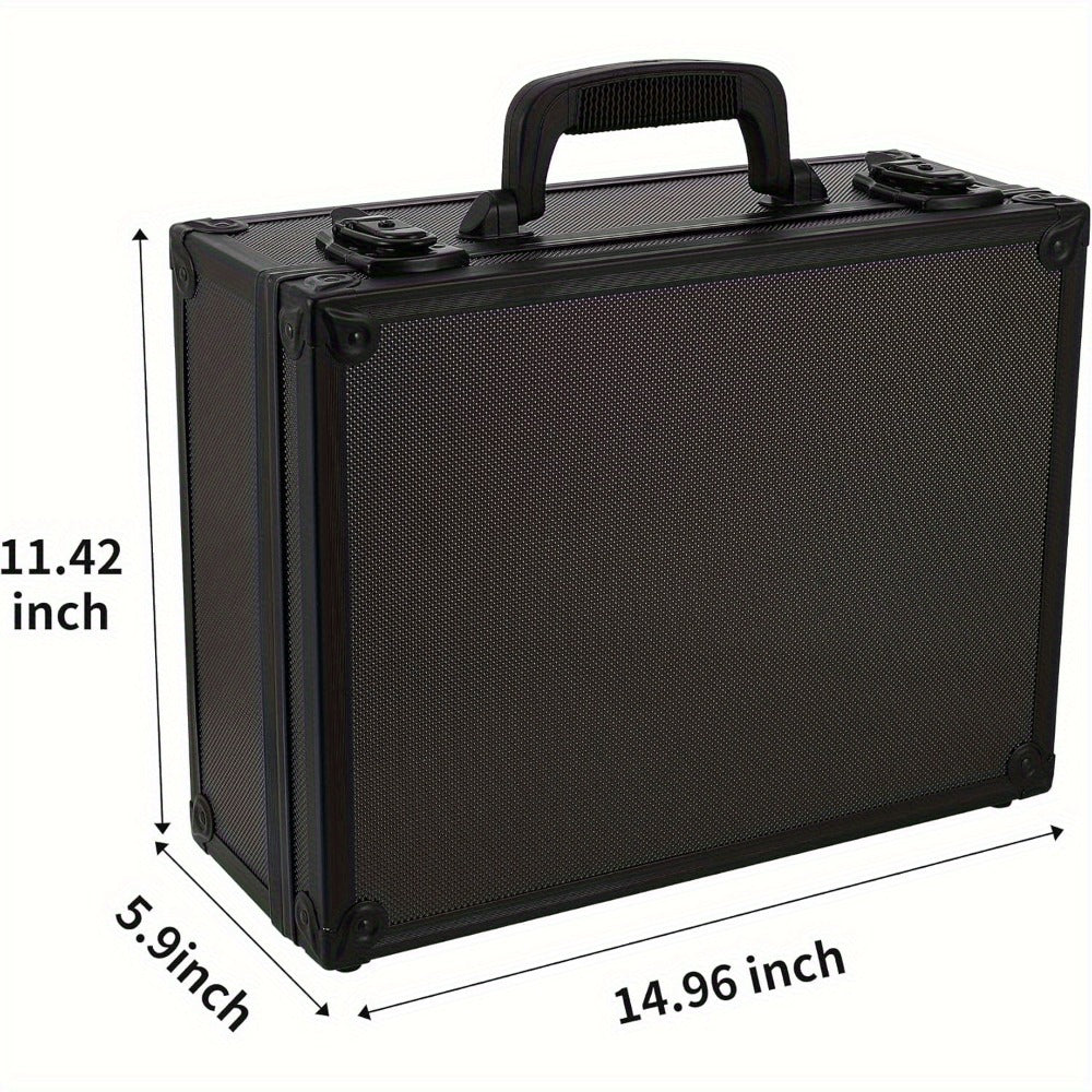 Trading Card Storage Box for 3x4 Top Loads 35pt Rigid Cards Holds 600 Plus – Sports Card Organizer Case with Lock for Pokemon Baseball