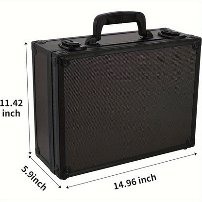 Trading Card Storage Box for 3x4 Top Loads 35pt Rigid Cards Holds 600 Plus – Sports Card Organizer Case with Lock for Pokemon Baseball