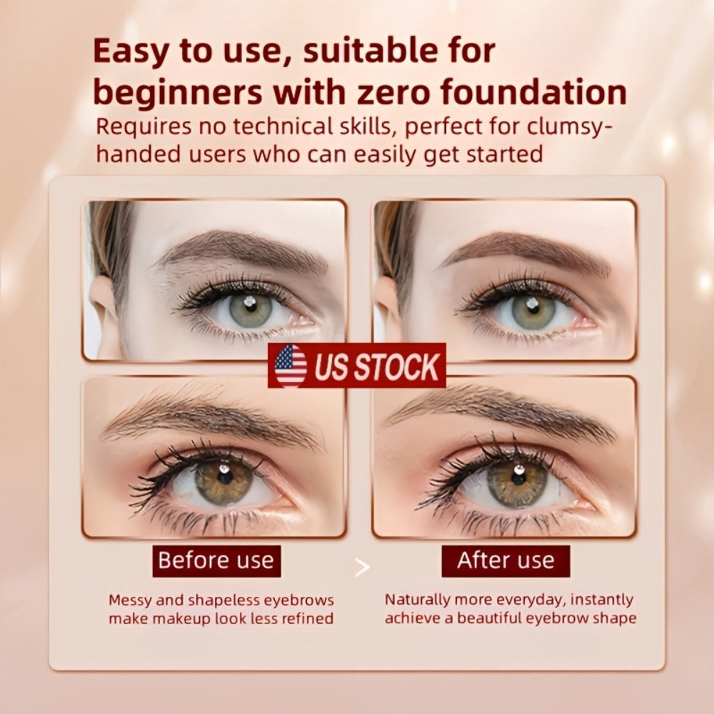 Electric Eyebrow Trimmer for Women 2 Pack, USB Rechargeable Painless Precision Eyebrow Razor Pen, Portable Hair Remover for Face Lip Leg