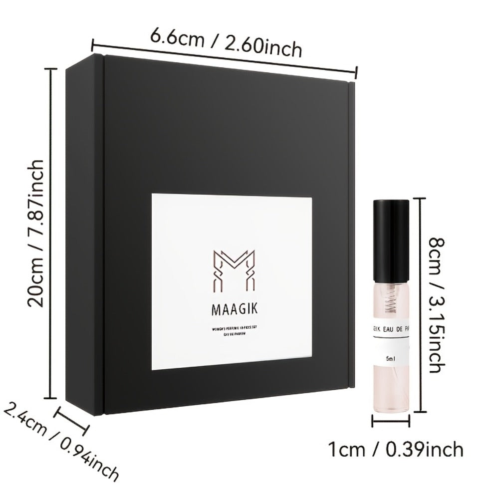 Perfume Gift Set for Men & Women Unique Niche Fragrance Multi-Style Devil Twilight Fantasy for Bath Time, Home Spa and Personal Care