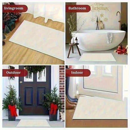 Beach Turtle Door Mat Non-Slip Indoor Outdoor Entrance Rug – Ocean Design Coastal Home Decor Welcome Mat Durable Floor Mat