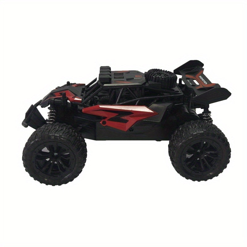 RC Off-Road Truck for Kids Ages 6+, High Speed Remote Control Car Alloy Steel Body Full-Function 4WD Monster Truck Toy for Boys