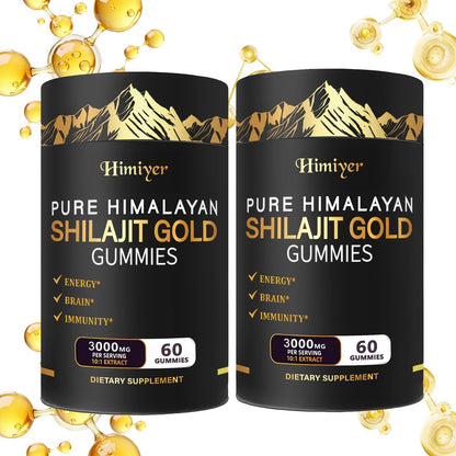 Shilajit Gummies 3000mg Pure Himalayan Shilajit with Ashwagandha Ginger & Deer Antler for Bath Time, Home Spa and Personal Care