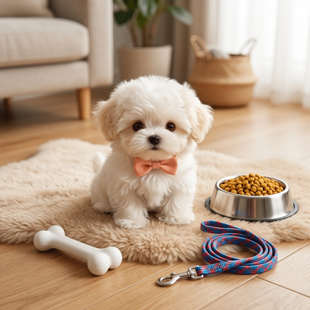 Walking Barking Robot Dog Toy for Adults Teens, Plush Biomimetic Puppy with Expressive Eyes, One-Button Control