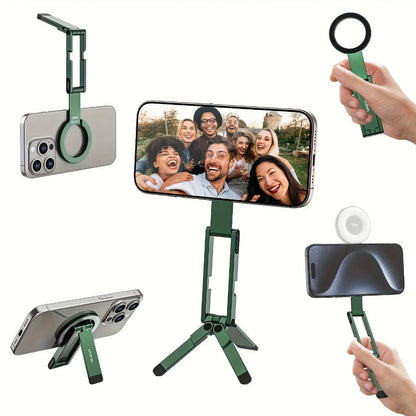 MA60 Ultra-Slim Magnetic Phone Stand and Tripod with Folding 8.43-Inch Body in Six Color Options