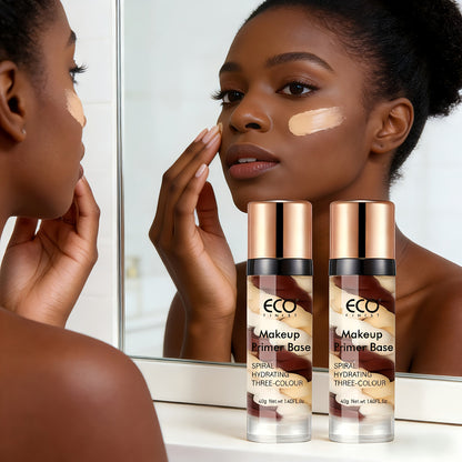 Face Primer 2-Pack with Squalane Pore Minimizer Even Skin Tone, Matte Satin Makeup Base Conceals Imperfections for All Skin Types Women