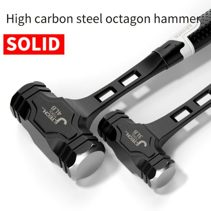 Octagonal Hammer High Carbon Steel Sledge Hammer with Grip Handle for Entryways, Bedrooms and Living Spaces