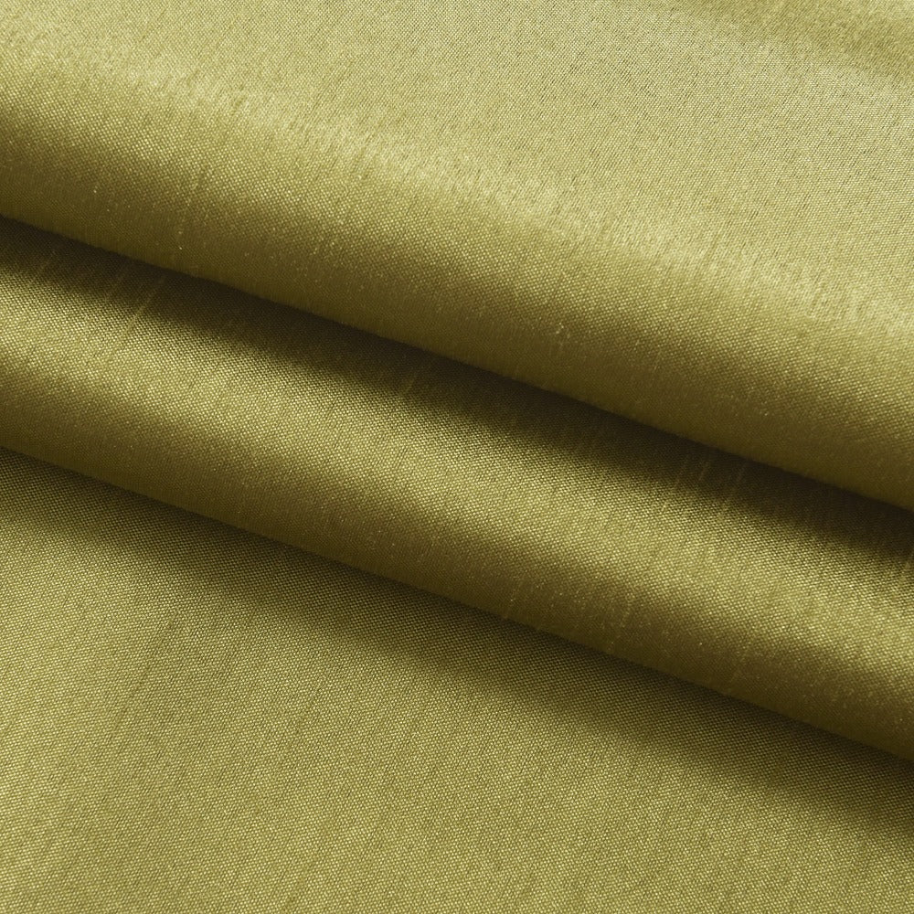 Three-Piece Faux Silk Window Curtain Set with Rod-Pocket Valance, Two 26 x 36-Inch Tiers and Eleven Colors