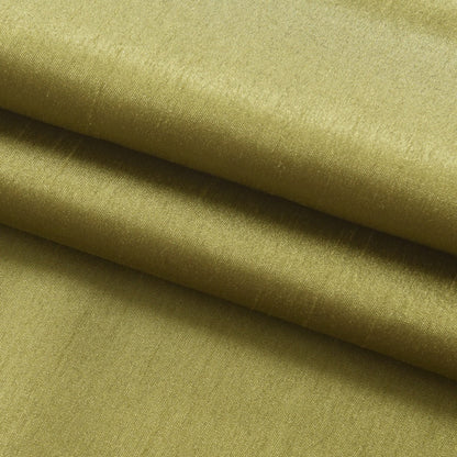 Three-Piece Faux Silk Window Curtain Set with Rod-Pocket Valance, Two 26 x 36-Inch Tiers and Eleven Colors