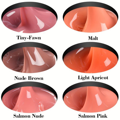 Builder Gel for Nail Extensions 150g Apex Strengthening Kit 13 Shades Clear White Pink Nude Milky Jelly Salmon UV LED Cure Professional