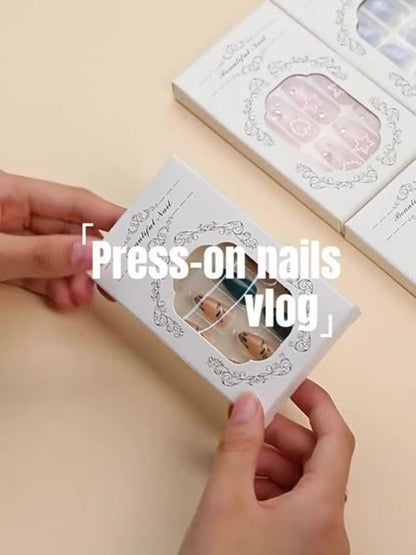 Press On Nails 576-Piece Full-Cover Assorted Glossy Variety Set with Styles for Parties and Daily Wear