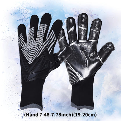 Silicone Grip Goalkeeper Gloves with Superior Traction – Available in 6 Colors & 5 Sizes, Professional Soccer & Rugby Goalie Gloves for Men
