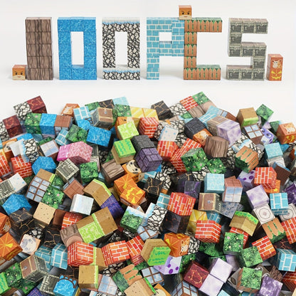 Magnetic Tiles 100pcs STEM Building Blocks Set for Kids, Educational Magnetic Construction Toys for Boys Girls Ages 3+