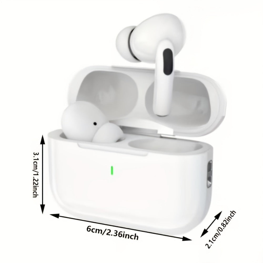 Wireless Earbuds 3-in-1 Standard, Translation or Screen Models with White Charging Case Options