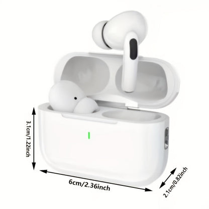 Wireless Earbuds 3-in-1 Standard, Translation or Screen Models with White Charging Case Options