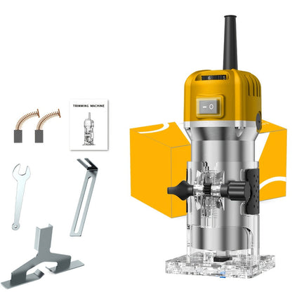 Power Tools Shi Tu Electric Wood Router and Edge Trimmer with Adjustable Speed and Accessory Bundle Options