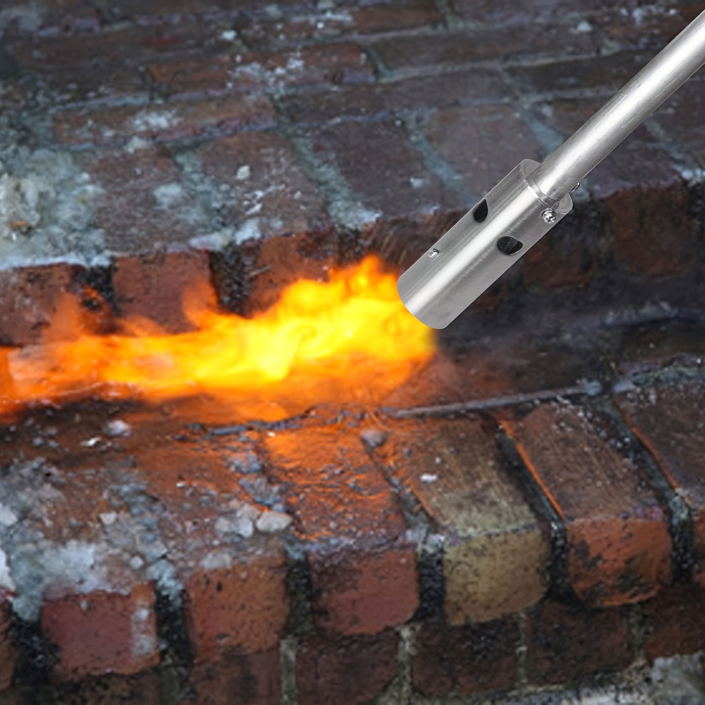 Propane Weed Torch Self Igniting, Garden Ice Melt Fire Starter Burner for Garden, Patio and Yard Use